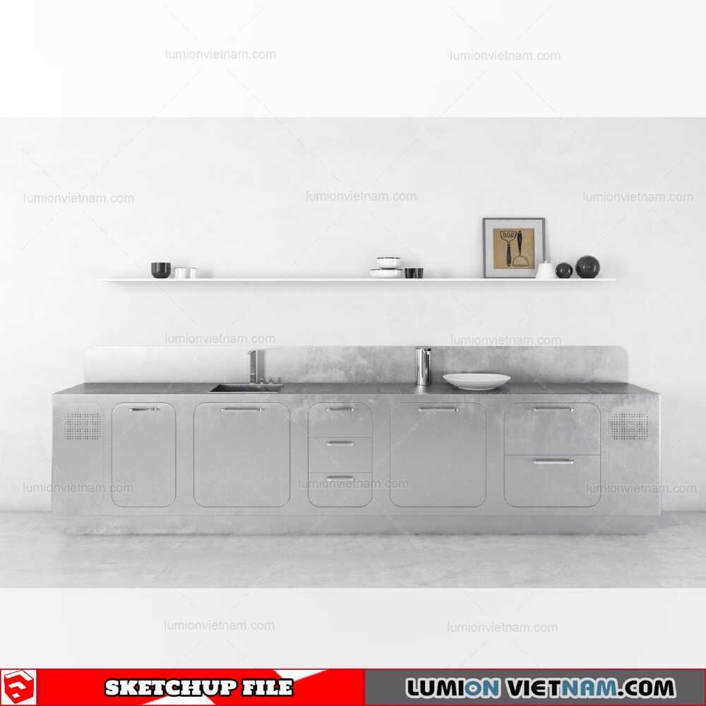 190821-Kitchen-Cabinet-(37)-Sketchup-Models