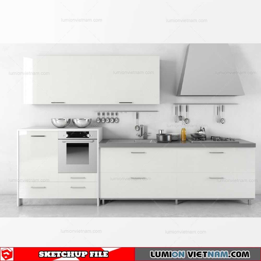 190821-Kitchen-Cabinet-(4)-Sketchup-Models