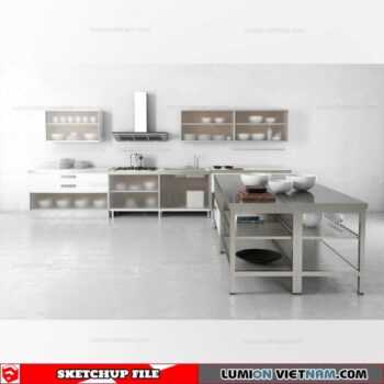 Kitchen Cabinet - Sketchup Models