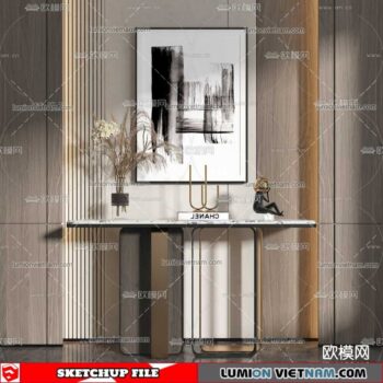 Sideboard - Sketchup Models By lumionvietnam