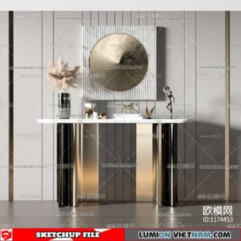 Sideboard - Sketchup Models By lumionvietnam