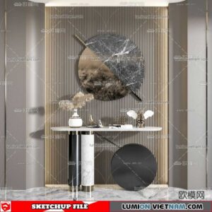 Sideboard - Sketchup Models By lumionvietnam