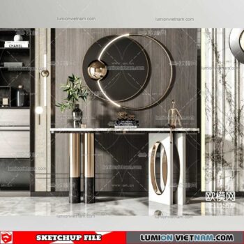 Sideboard - Sketchup Models By lumionvietnam