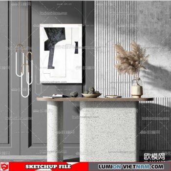 Sideboard - Sketchup Models By lumionvietnam