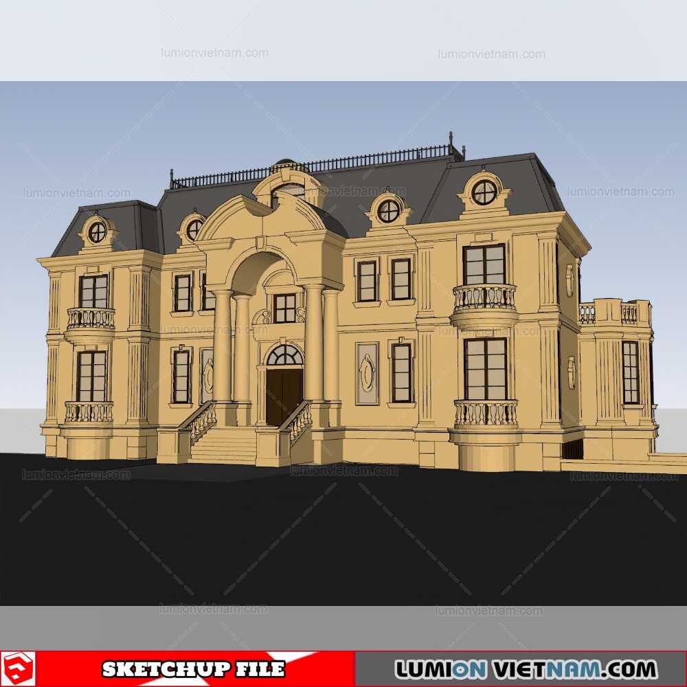 20-Sketchup-Exterior-Model-Sketchup-Models