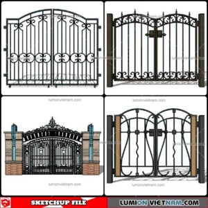 Gate - Sketchup Models By Cuong Covua