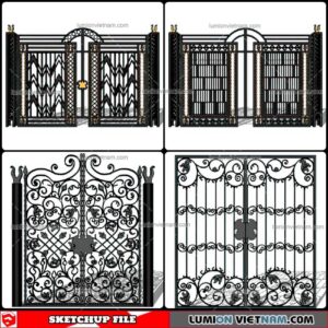 Gate - Sketchup Models By Cuong Covua