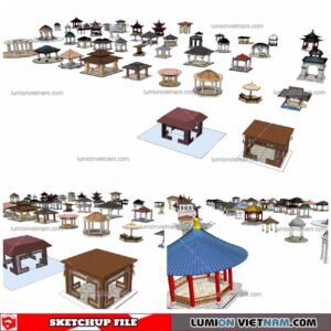 Gazebo - Sketchup models