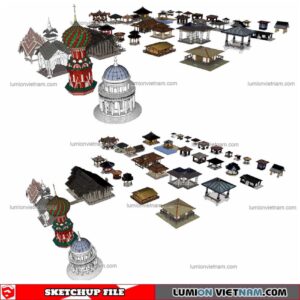 Gazebo - Sketchup models