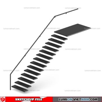 Stair - Sketchup Model