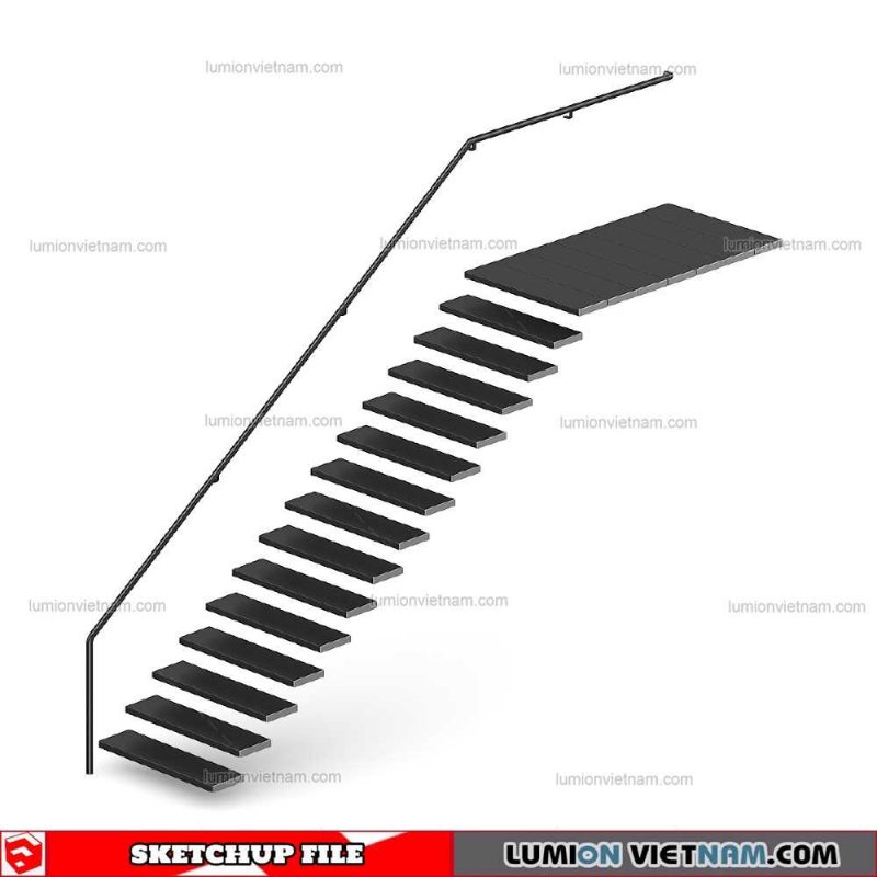 Stair - Sketchup Model