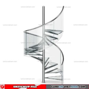 Stair - Sketchup Model