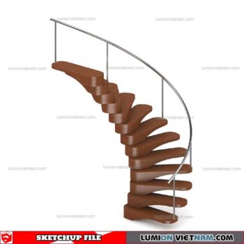 Stair - Sketchup Model
