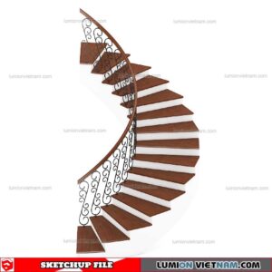 Stair - Sketchup Model