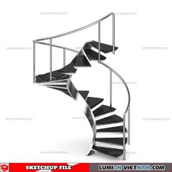 Stair - Sketchup Model