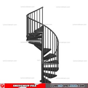 Stair - Sketchup Model