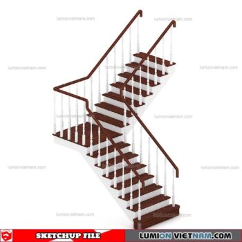 Stair - Sketchup Model