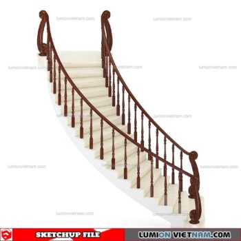 Stair - Sketchup Model