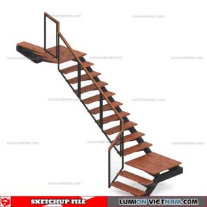 Stair - Sketchup Model