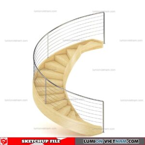 Stair - Sketchup Model