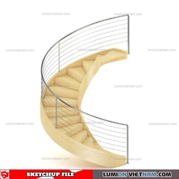 Stair - Sketchup Model