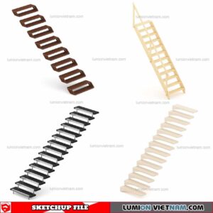 Stair - Sketchup Model