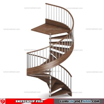 Stair - Sketchup Model