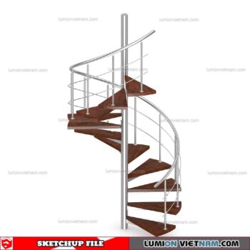Stair - Sketchup Model