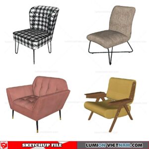 Chair - Sketchup Models By Cuong covua