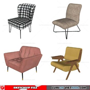 Chair - Sketchup Models By Cuong covua