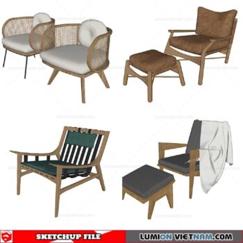 Chair - Sketchup Models By Cuong covua