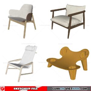 Chair - Sketchup Models By Cuong covua