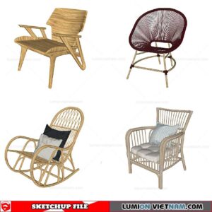 Chair - Sketchup Models By Cuong covua