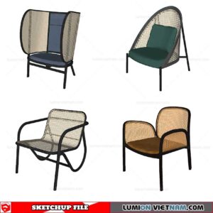 Chair - Sketchup Models By Cuong covua