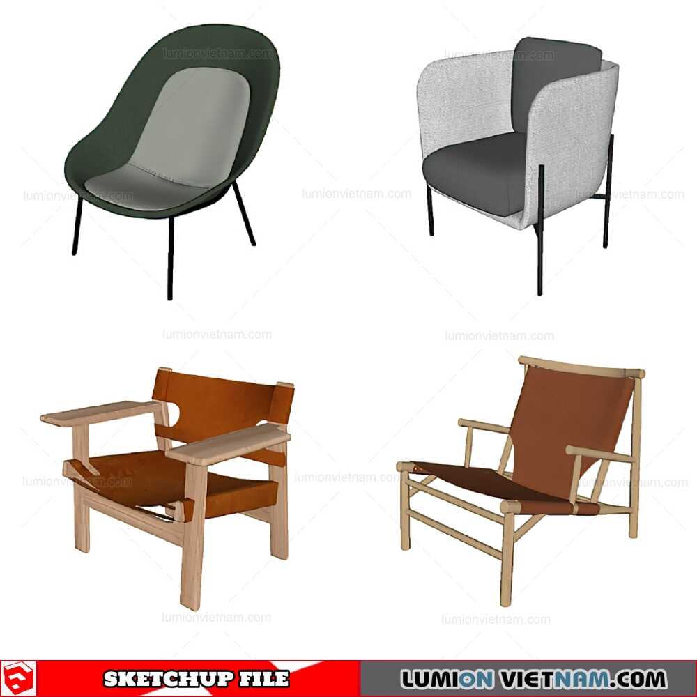 300821-Chair-(3)-Sketchup-Models