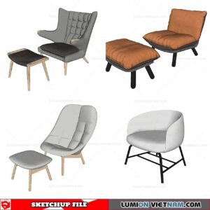 Chair - Sketchup Models By Cuong covua