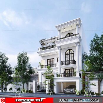 House- Sketchup Exterior Scene By Do Duc Minh