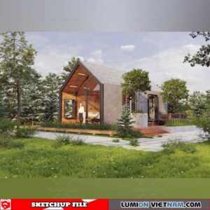 House- Sketchup Exterior Scene By Dao Van Yen