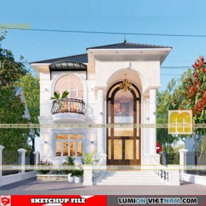 House- Sketchup Exterior Scene By Dinh Phong