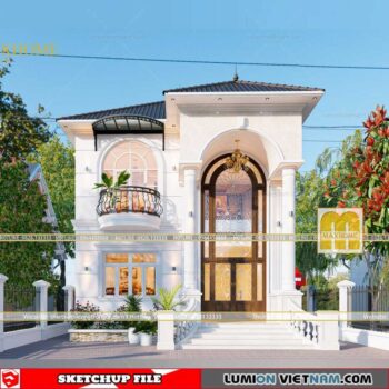 House- Sketchup Exterior Scene By Dinh Phong