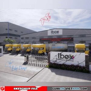 House- Sketchup Exterior Scene By Bap Jang Bo