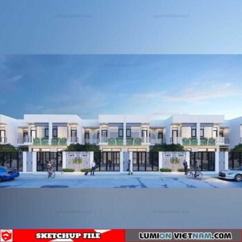 House- Sketchup Exterior Scene By Do Dinh Hung