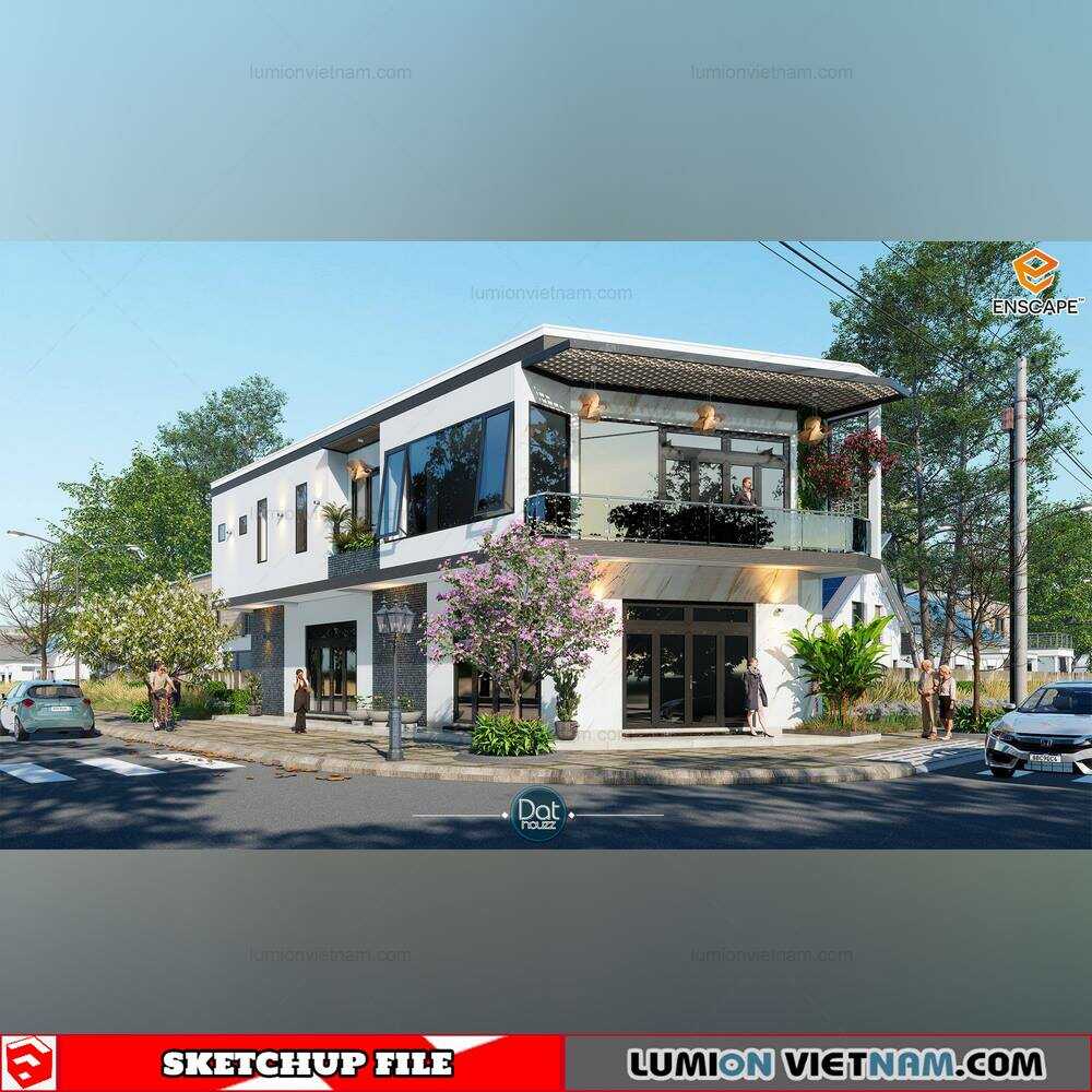 4290-Exterior-House-Scene-Sketchup-Model-By-Dathouzz-1