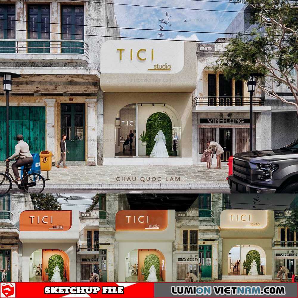 4462-Exterior-Scene-Sketchup-Model-By-Chau-Quoc-Lam