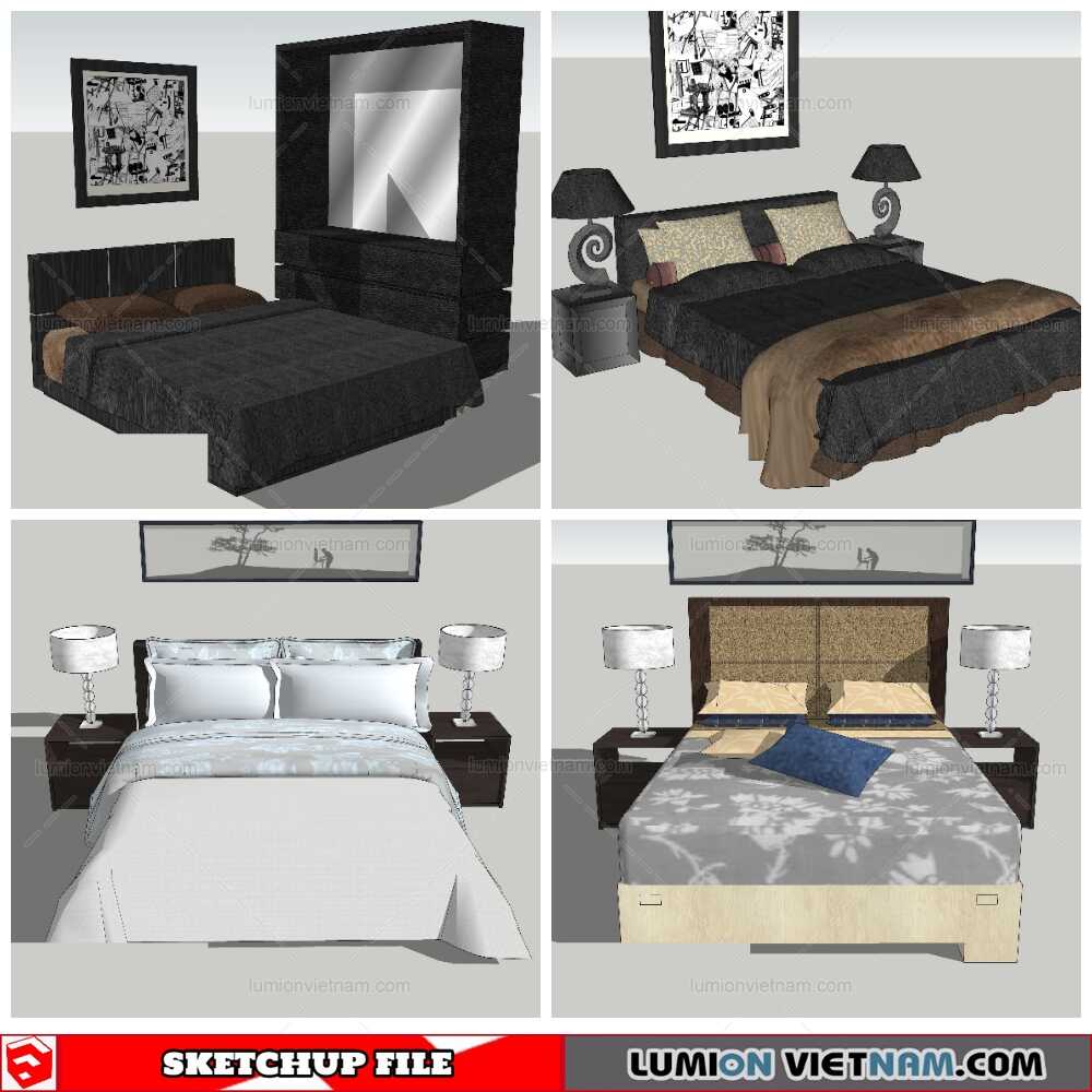 Combo-Bed-(19)-Sketchup-Models