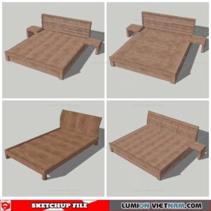Combo Bed - Sketchup Models By NhaTay