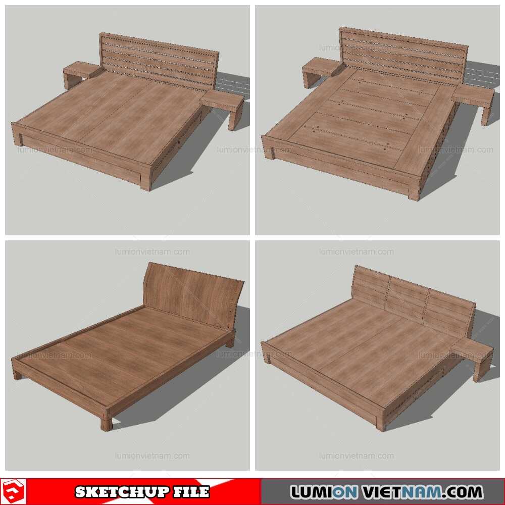 Combo-Bed-(46)-Sketchup-Models