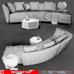 Sofa - Sketchup Model