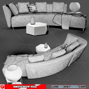 Sofa - Sketchup Model