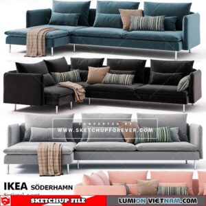 Sofa - Sketchup Model